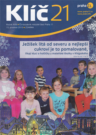 Titulní obálka časopisu Klíč 21